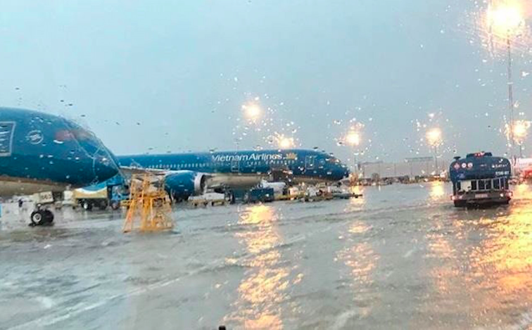 4 sân bay có thể bị ảnh hưởng bởi bão số 1